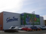 Instalace banneru 10 x 26m Farmsk trhy na OC FUTURUM v Ostrav