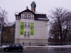 Instalace banner Villa Antonia v Ostrav
